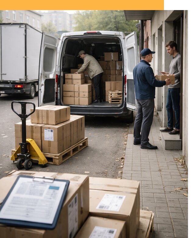 Доставка грузов от двери до двери с таможней от 46481 руб.