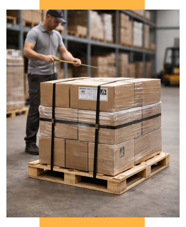 Упаковка и паллетирование грузов от 3615 р. | СетСервис-Лтр