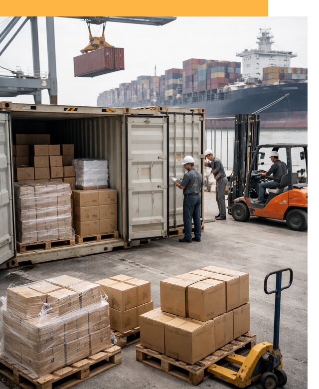 Контейнерные перевозки из Китая под ключ от 123948 руб/контейнер