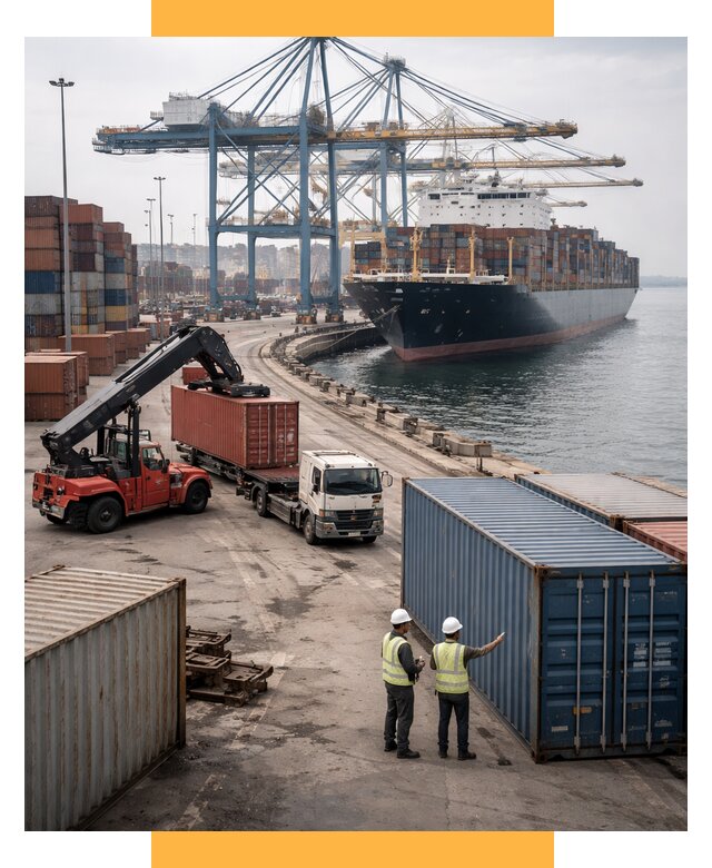 Морские перевозки из Европы от 61974 р. за контейнер | СетСервис-Лтр