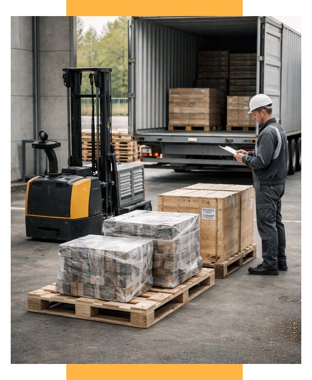 Доставка оборудования из Европы под ключ от 46481 р. | СетСервис-Лтр