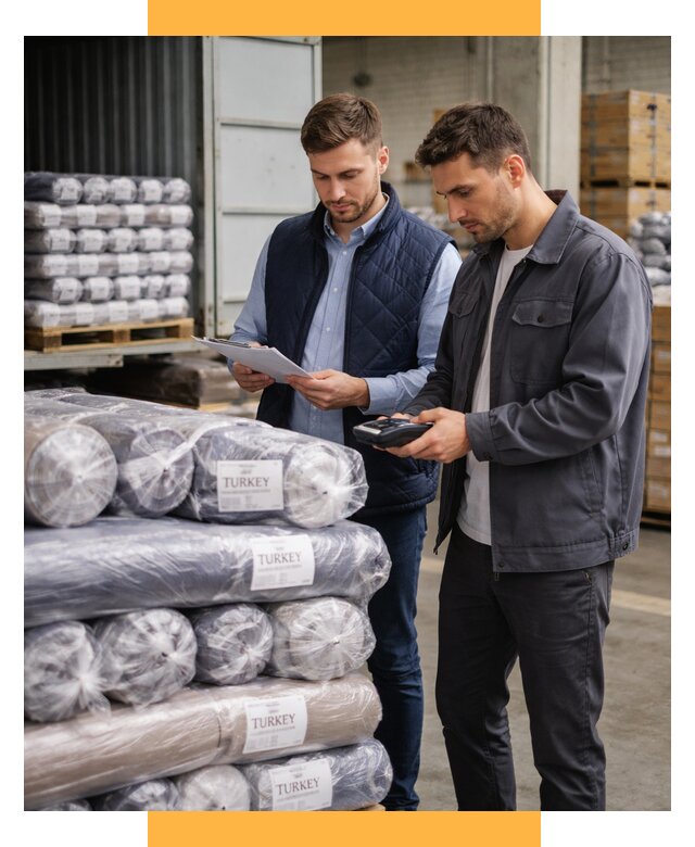 Доставка текстиля из Турции от 46481 р. под ключ, СетСервис-Лтр