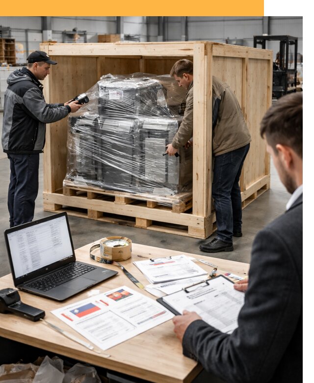 Доставка промышленного оборудования из США от 67139 руб