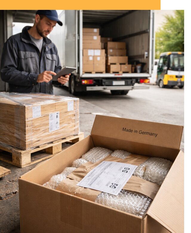 Доставка грузов из Германии от 46481 руб с таможенным оформлением
