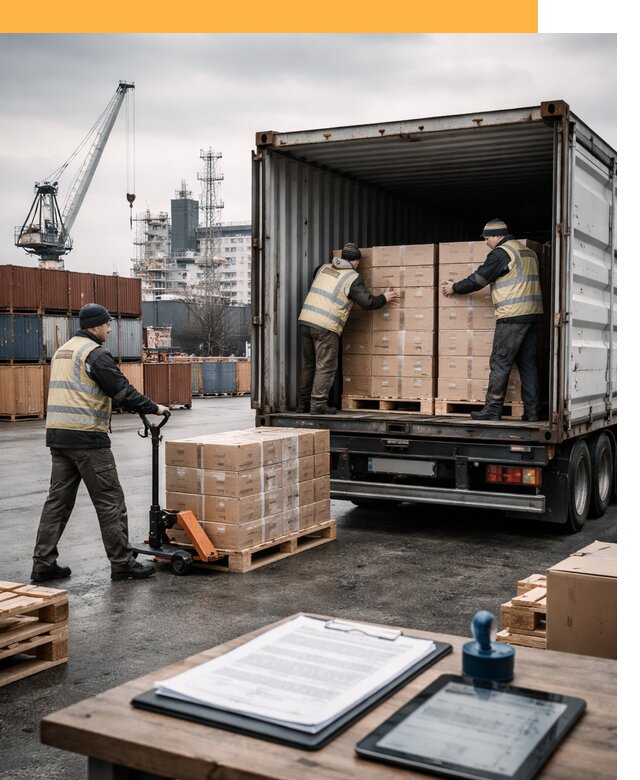 Доставка грузов из Латвии от 25823 руб, морская, авто, авиа