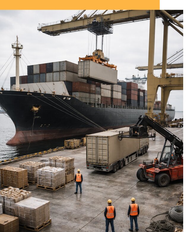 Морские перевозки из Индии: доставка FCL/LCL, таможня от 123948