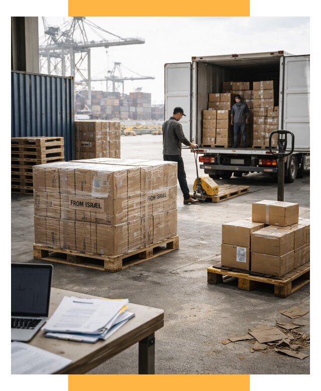 Доставка грузов из Израиля от 15494 р., логистика от СетСервис-Лтр