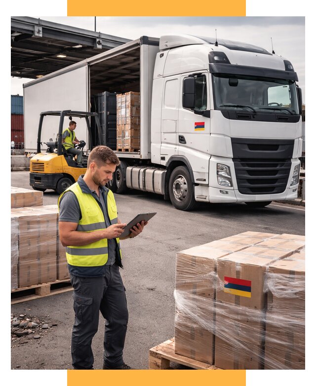 Автоперевозки из Армении от 98126 р. — услуги СетСервис-Лтр