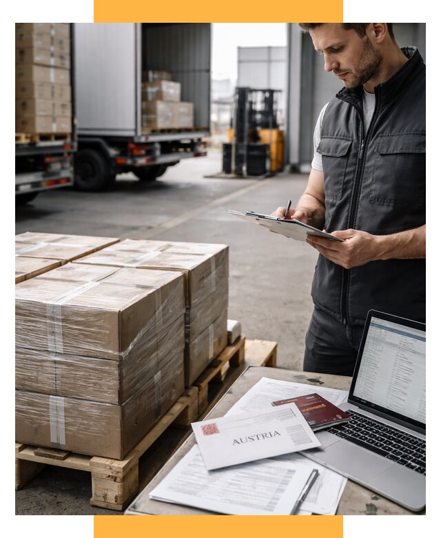 Доставка в Австрию от 67139 р. Логистика и экспорт СетСервис-Лтр