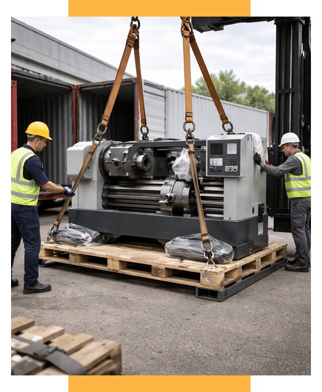 Перевозка станков и таможня от 61974 р. | СетСервис-Лтр логистика