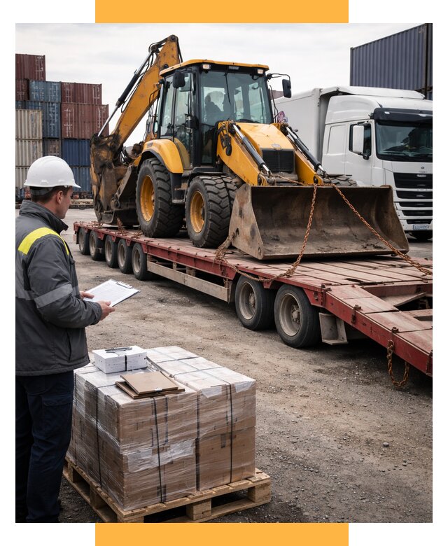 Международная перевозка спецтехники от 46481 р., СетСервис-Лтр