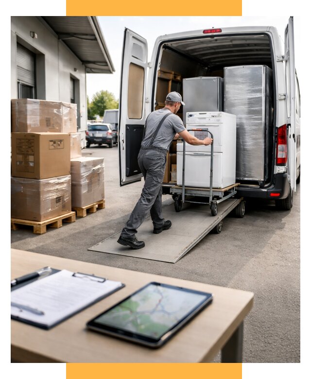 Перевозка бытовой техники от 6714 р. - логистика СетСервис-Лтр