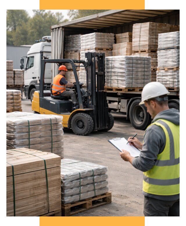 Перевозка строительных материалов от 5681 р. | СетСервис-Лтр