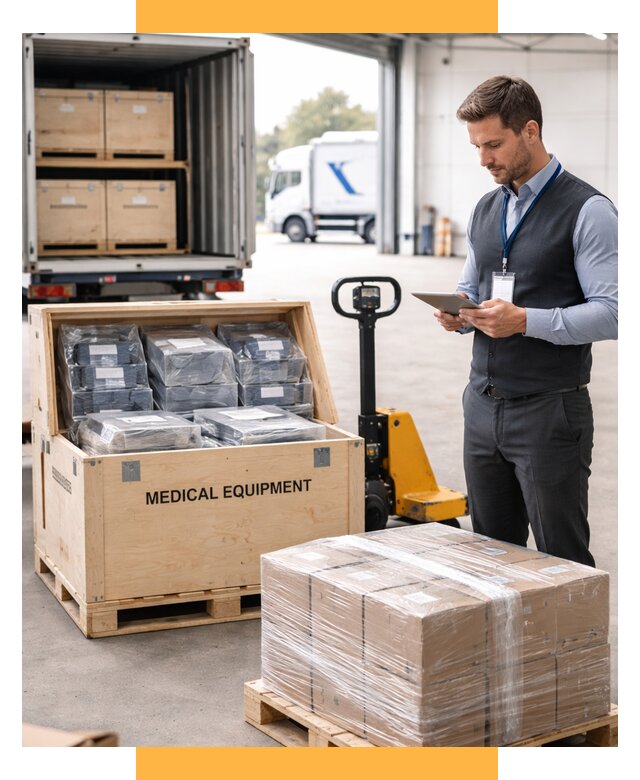 Перевозка медицинского оборудования от 15494 р. в СетСервис-Лтр