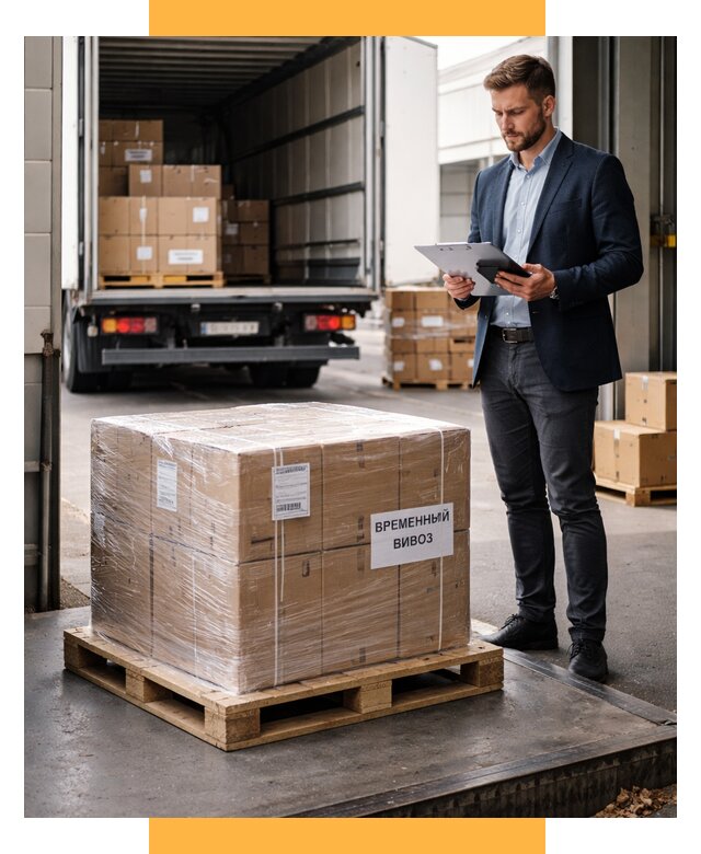 Временный вывоз товаров под ключ от 8263 р. | СетСервис-Лтр