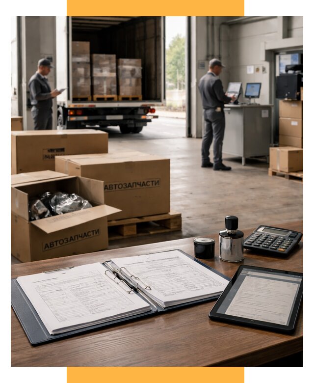 Таможенное оформление автозапчастей под ключ от 8780 р., СетСервис-Лтр