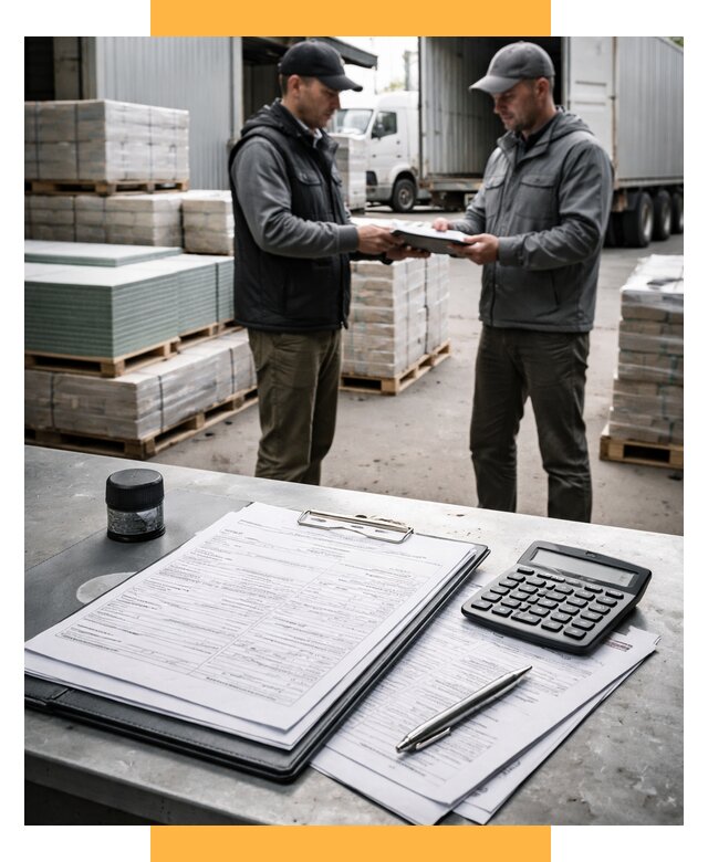 Таможенное оформление стройматериалов от 8780 р. | СетСервис-Лтр