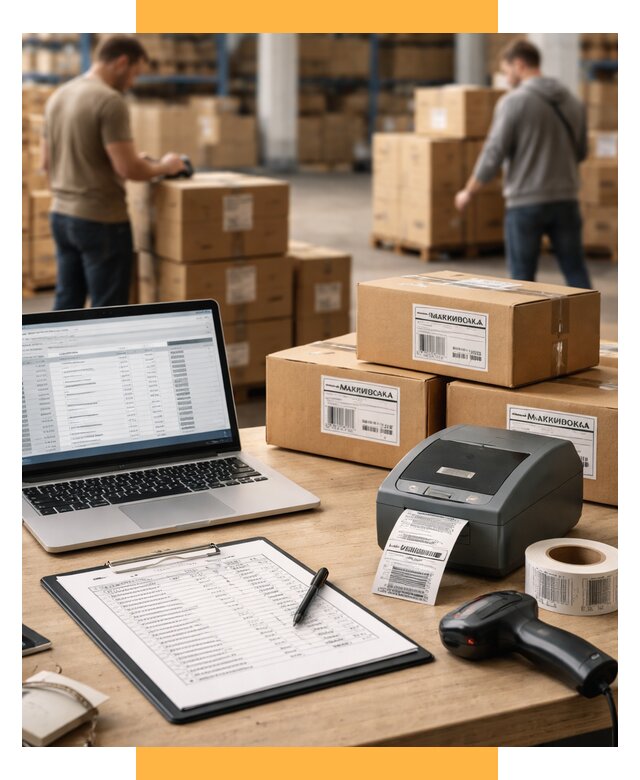 Маркировка импортных товаров от 4648 р. под ключ, СетСервис-Лтр