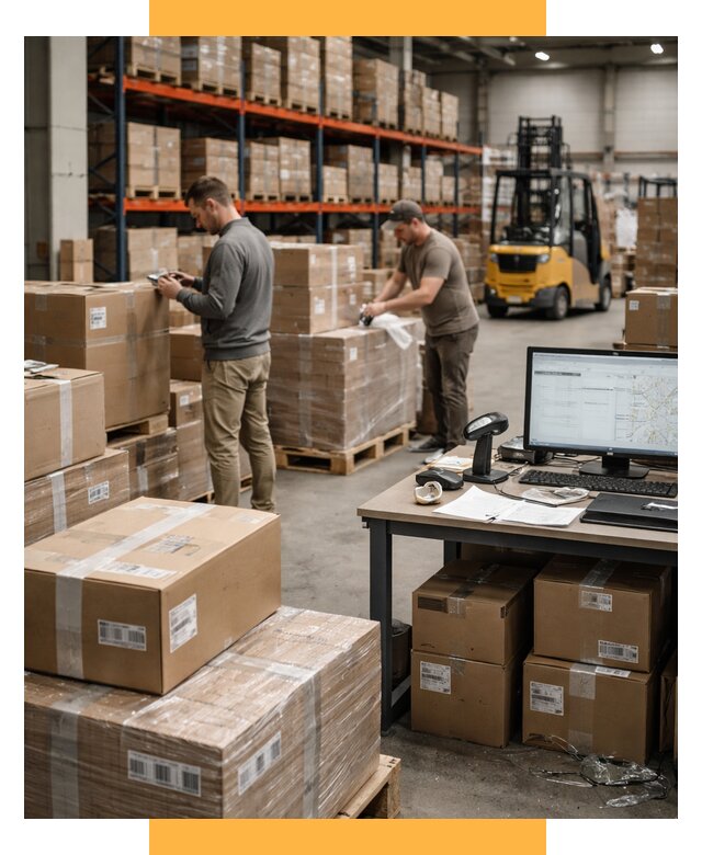 Склад консолидации в Европе от 6714 р., услуги СетСервис-Лтр